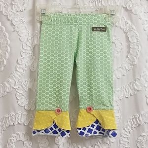 Matilda Jane Girls Ruffled Pants Size 2